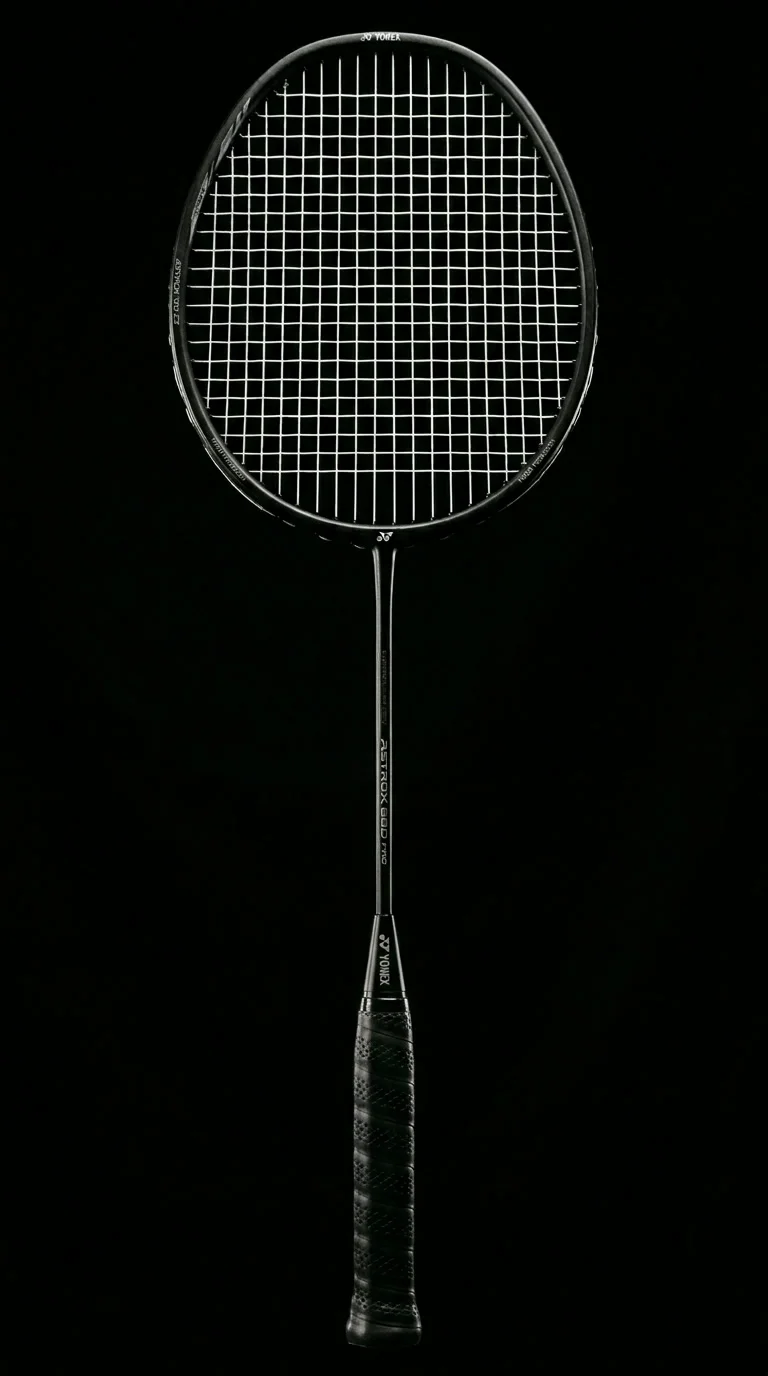 Raquette de badminton Yonex cordée à la main — atelier OnlyBadminton, Genève